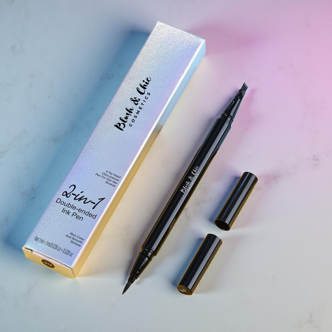 Double-Sided Liquid Eyebrow Pen