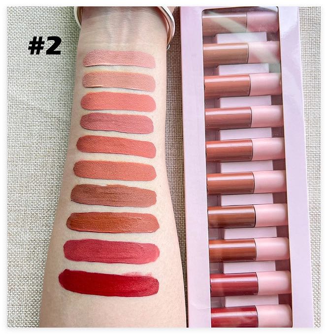 10 Piece Lipstick Set