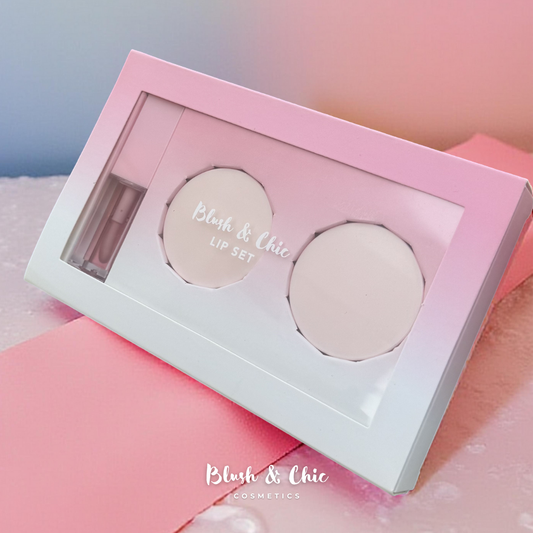 Lip Care Set - Scrub, Mask & Gloss (Strawberry)