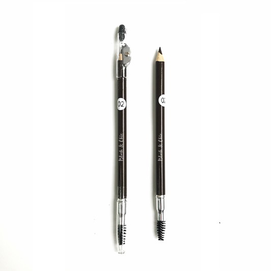 Double-Sided Eyebrow Pencil with Brush & Sharpener