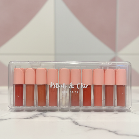 10-Piece Mini Liquid Lipstick Set